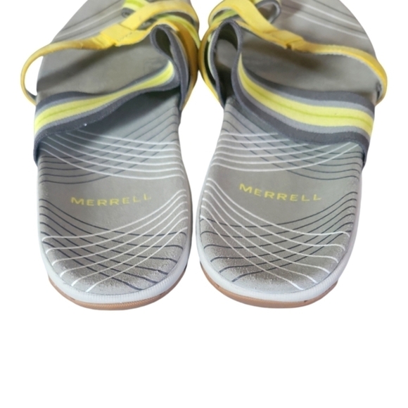 Merrell Zinnia Elastic Gore Criss-cross Straps Slip Resistant Comfort Sandals 9 - Picture 5 of 8
